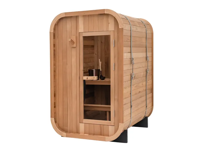 Redwood Duo Outdoor Sauna